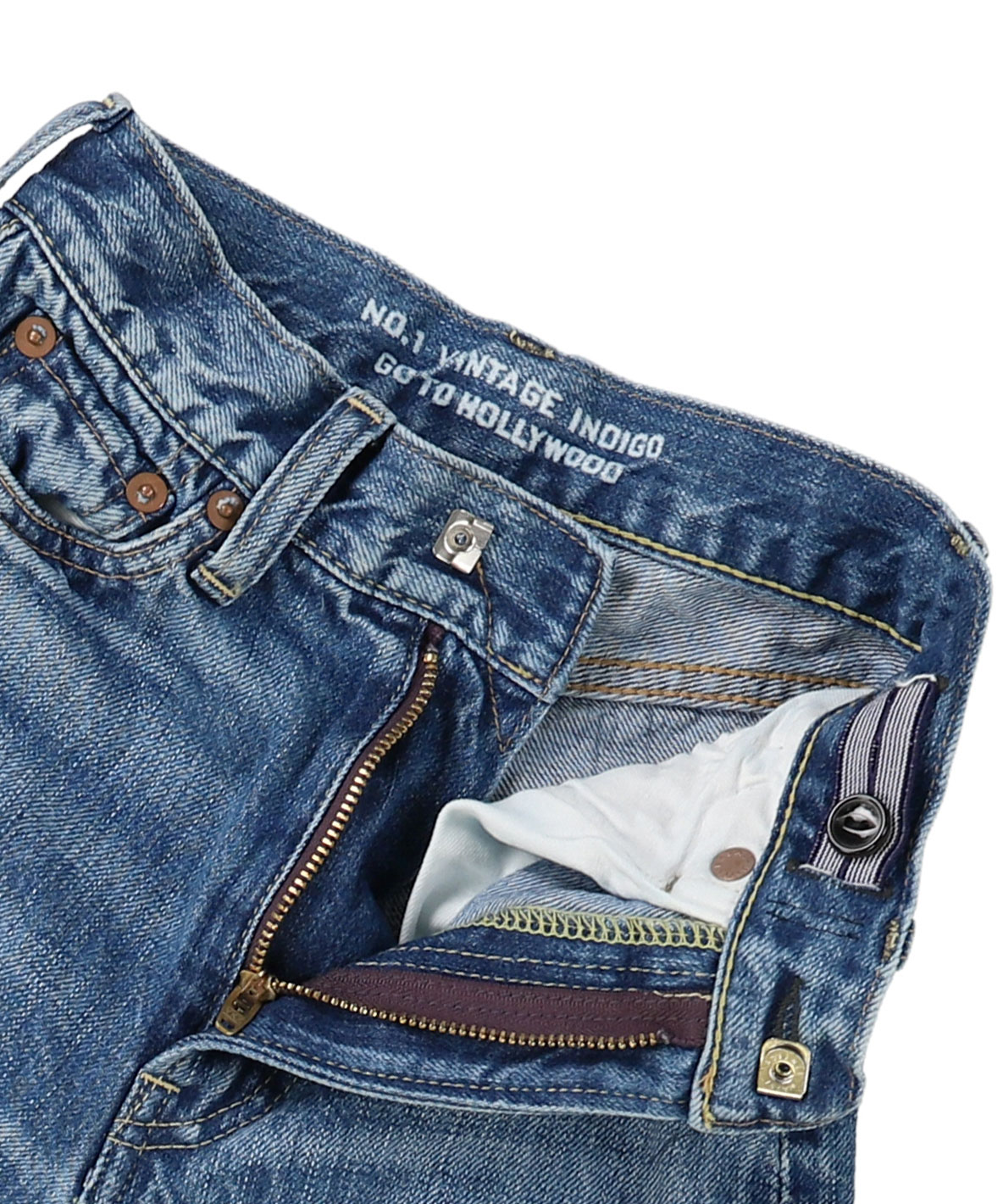 ゴートゥーハリウッド GO TO HOLLYWOOD Denim Rolled－(508758720
