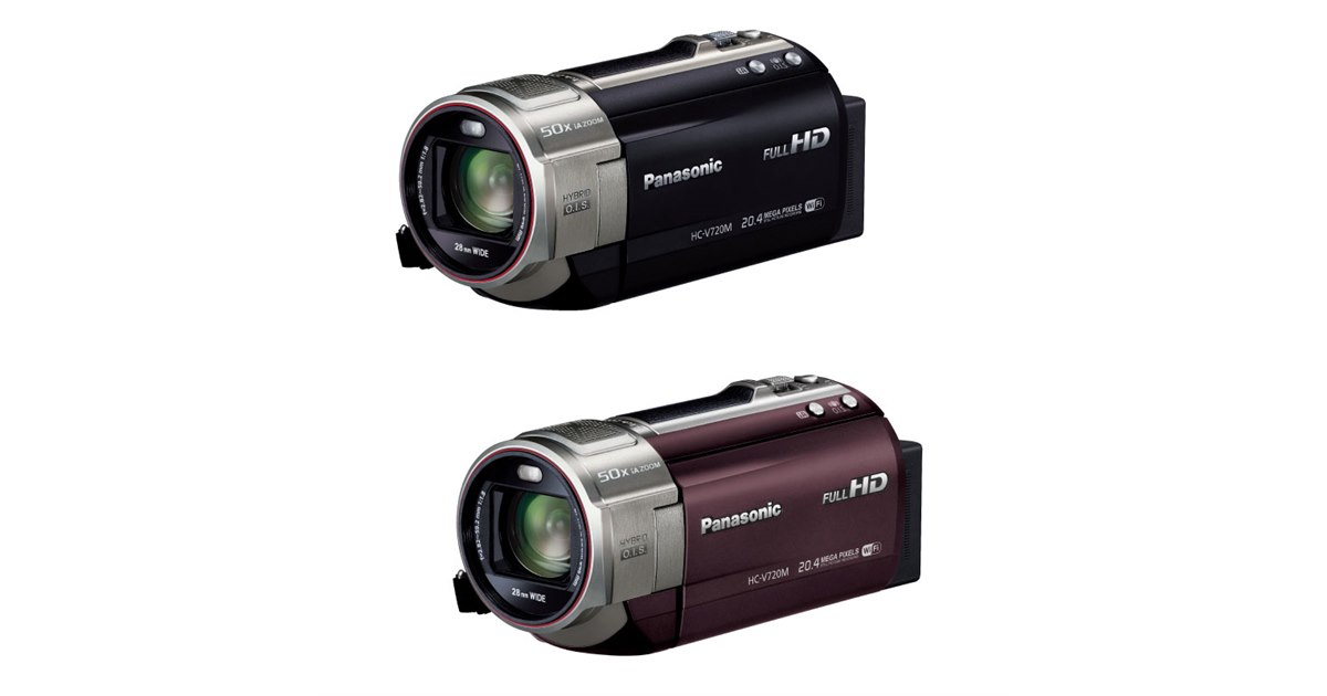 Panasonic HC-V720M ビデオカメラ 本体美品です！SDカード付き