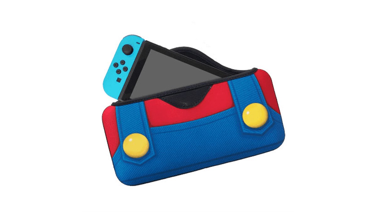 スーパーマリオ＆ルイージデザインのNintendo Switch専用ポーチ - 価格.com