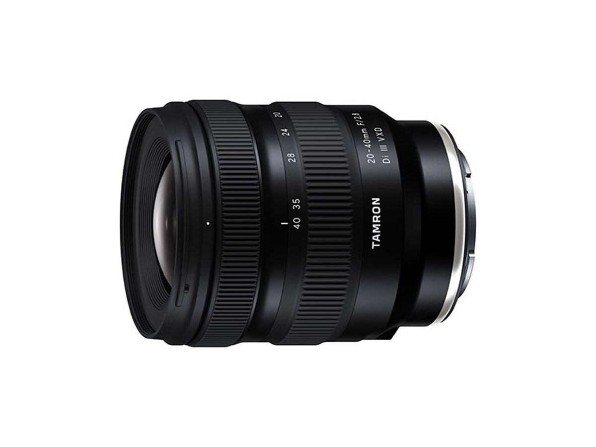 タムロン、「20-40mm F/2.8 Di III VXD」などソニーEレンズ2種が ｢EISA