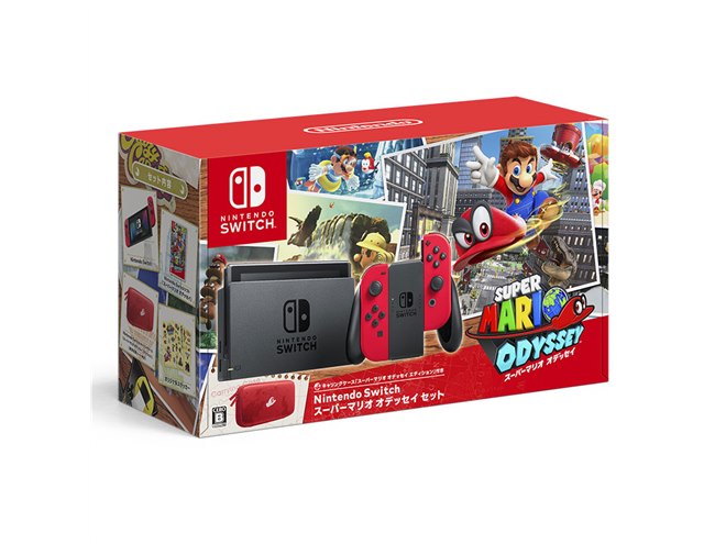 任天堂、「スーパーマリオ オデッセイ」の本体同梱版を10/27発売
