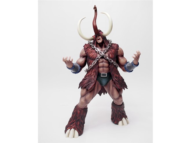 キン肉マンより、重厚感のあるレジンキャスト製「マンモスマン