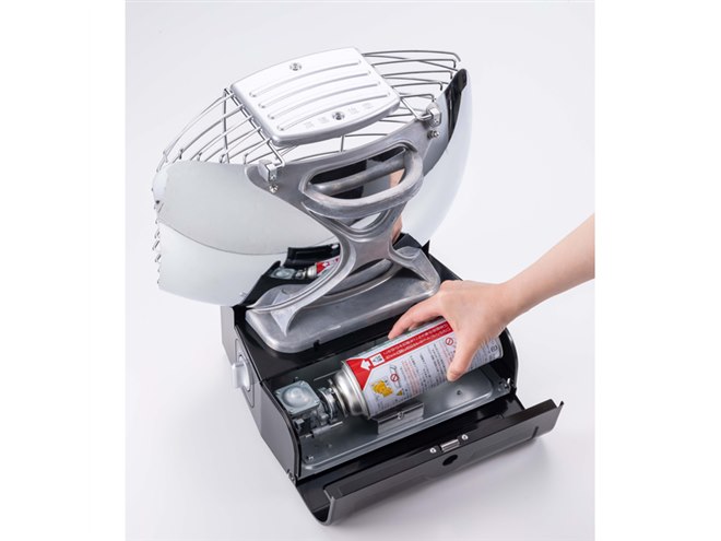 Aladdin、1970年代の石油ストーブ「シルバークイーン」がポータブル