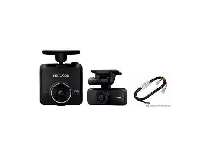 ケンウッド、STARVIS搭載の2カメラドラレコ発売へ…明るさ調整機能で