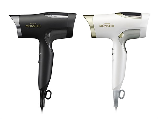 コイズミ、コンパクトで大風量のダブルファンドライヤー「Premium