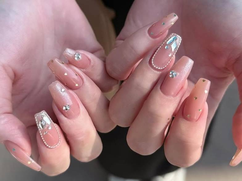 長さ出しのできるサロン！立町・本通・並木通り・三川町で人気のネイル