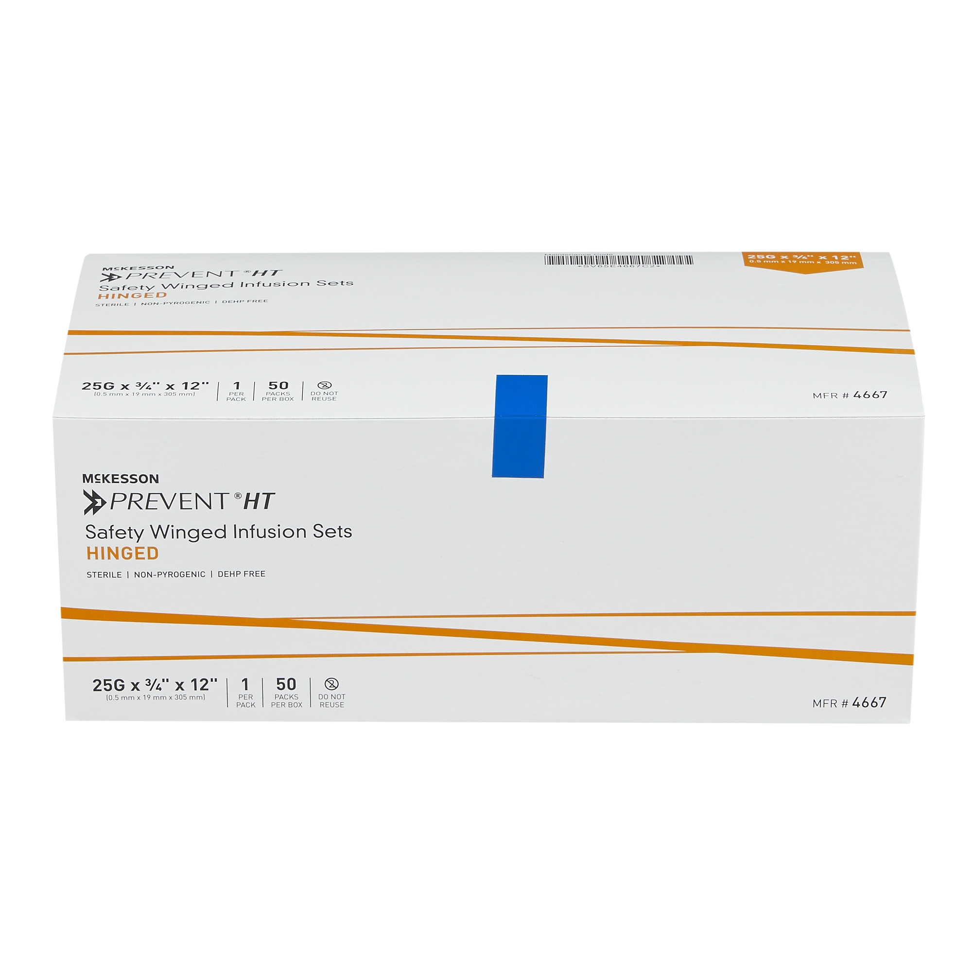 Infusion Set McKesson Prevent® 25 Gauge 3/4 Inch - McKesson