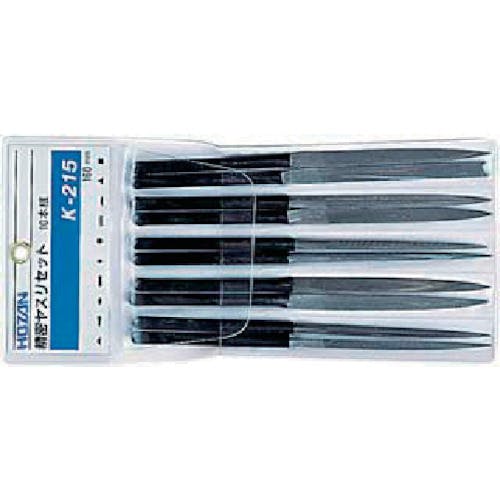 CAINZ-DASH】ホーザン 精密ヤスリセット 10本組 K-215【別送品