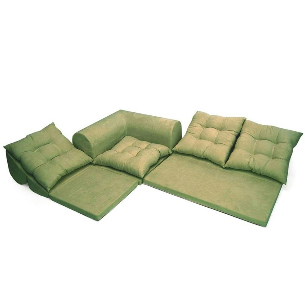 オンライン限定】コーナーソファー 3点セット KSA-337GN【別送品