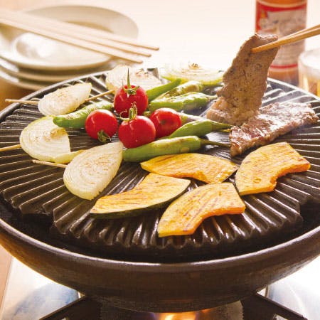 長谷園 微煙陶炉 やきやきさん 大 AND-18 直火専用 長谷製陶【3～5人用