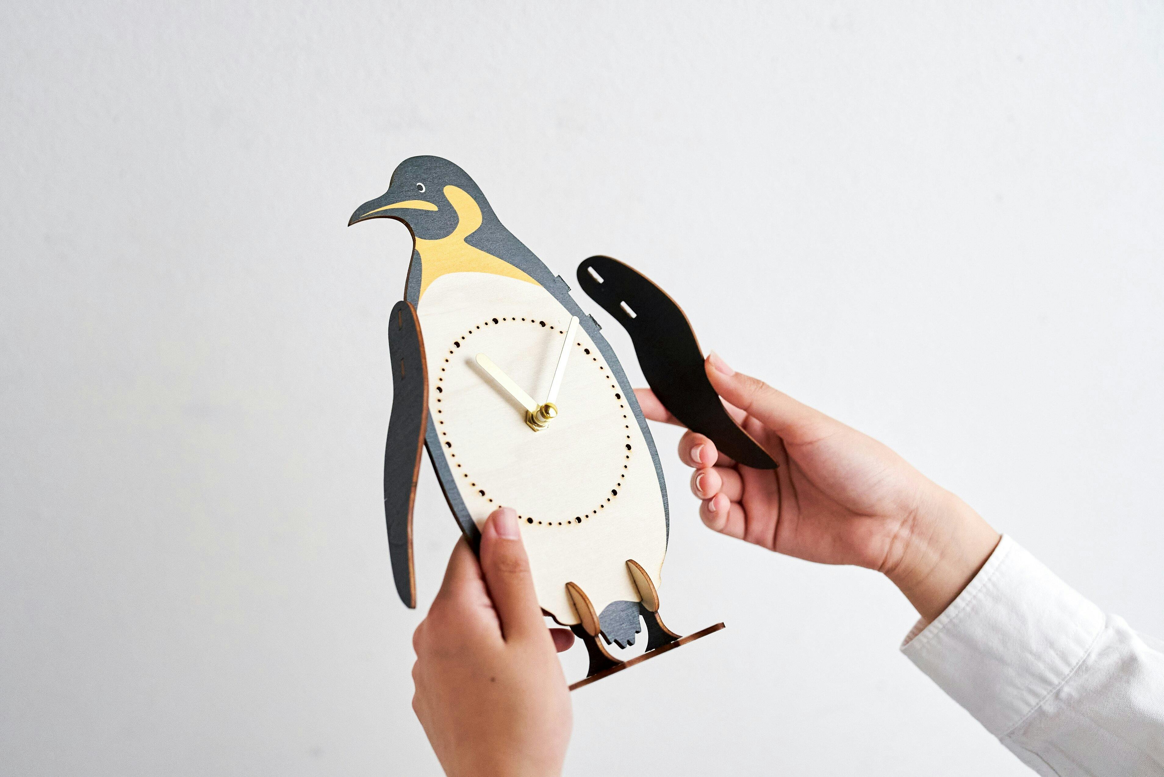 セトクラフト クロックパズル(ペンギン) W24-0034【別送品】 | 時計