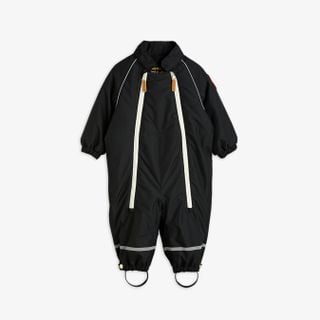 Alska Panda Baby Snowsuit Black | Mini Rodini