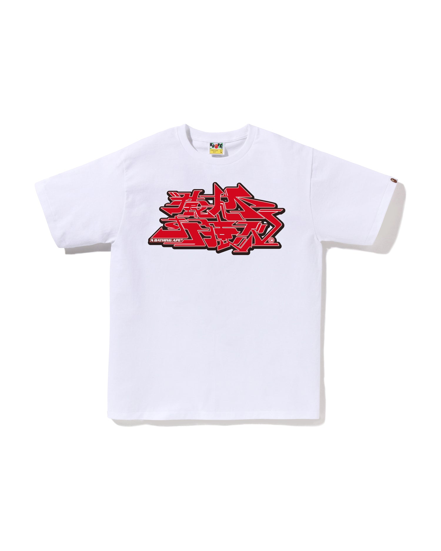 A BATHING APE® Asnka Kanji Graffiti Logo Tee | Bape official