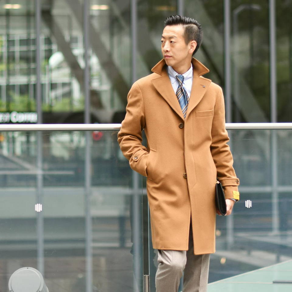 冬コートはキャメルでキマリ！TAGLIATORE【タリアトーレ