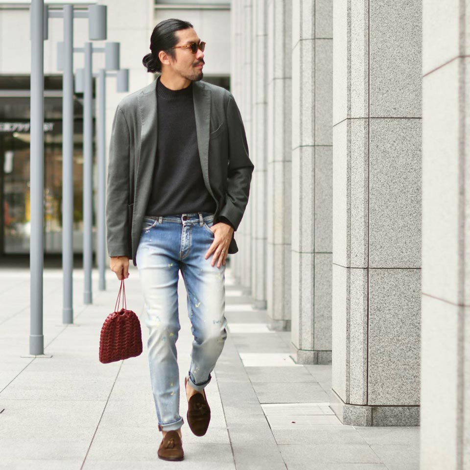 ALTRO流“Kジャケット“の着こなし方～BOGLIOLI【ボリオリ】 – CINQUE un