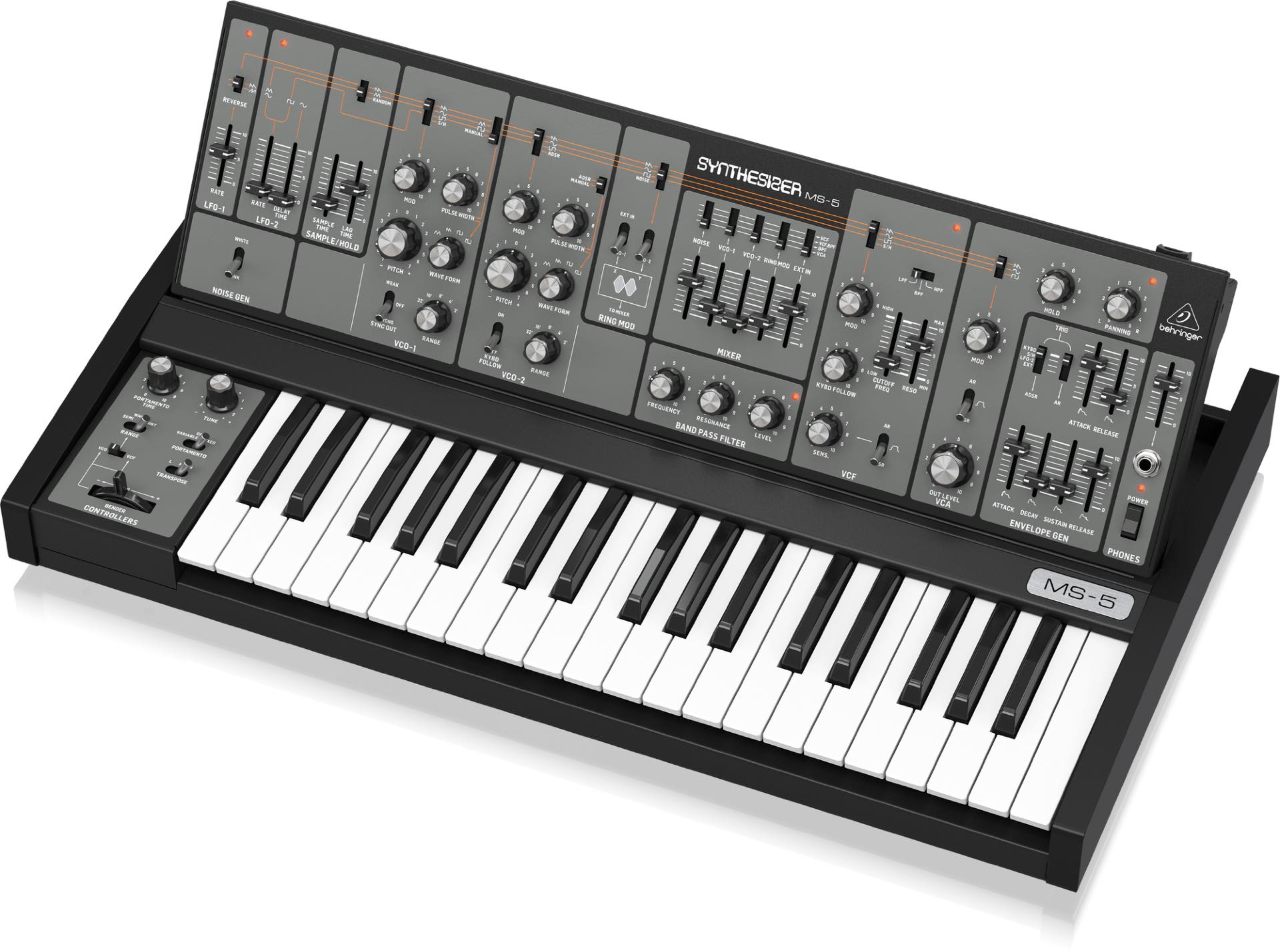 Behringer MS-5 | 2VCO搭載アナログシンセサイザー、銘器 Roland SH-5