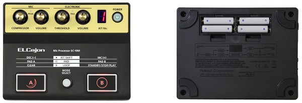 Roland EC-10M カホン用エフェクター マイク ケース エレキカホン