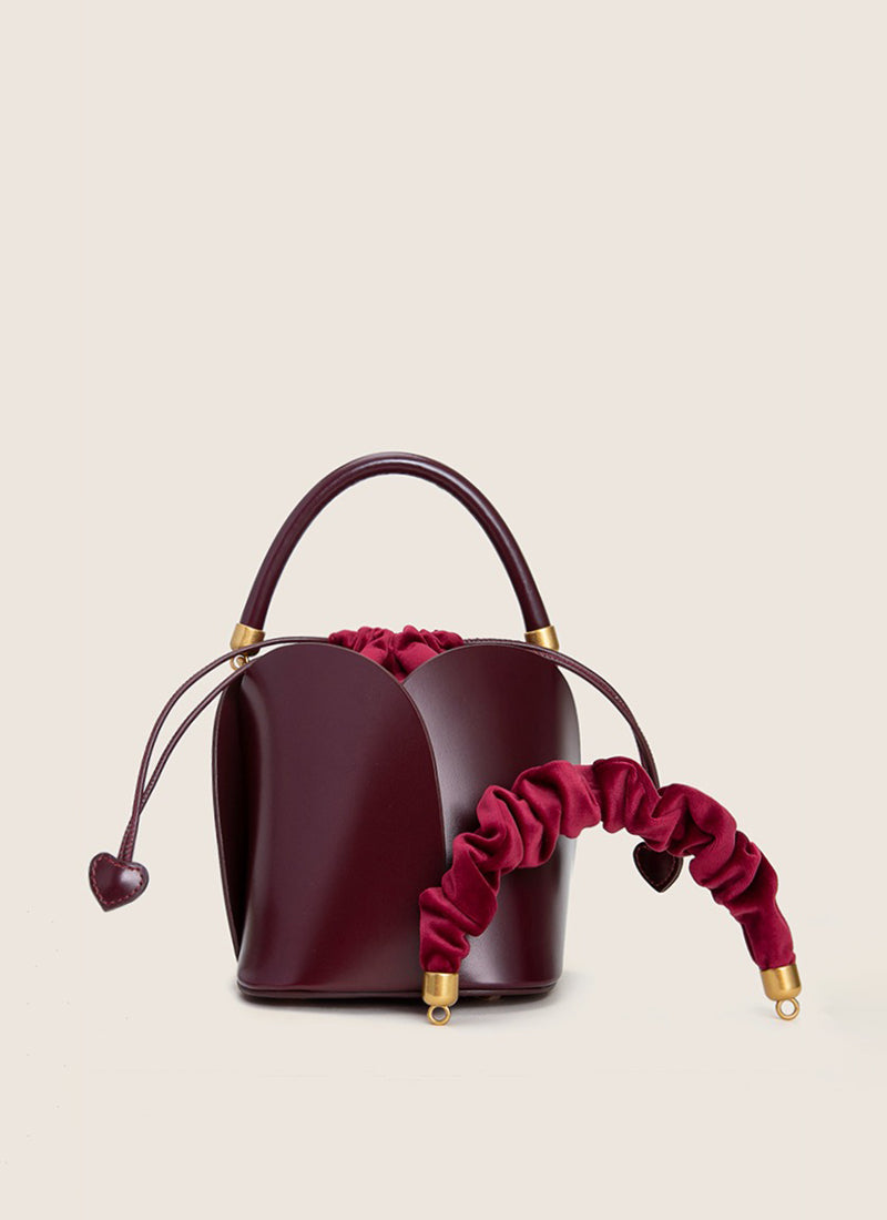 ISOLÉ公式｜バケットバッグ インスタ映え 本革 ISOLE