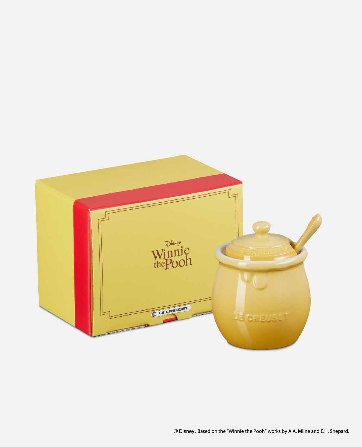 くまのプーさん／ハニーポット （スプーン付き） クインスイエロー｜ル