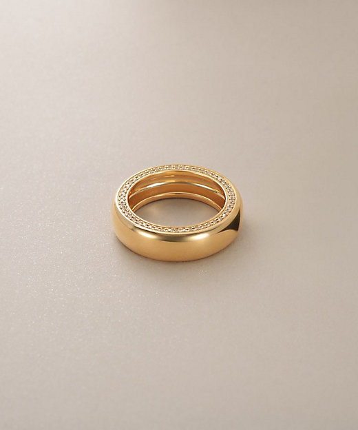 K18ダイヤモンド サイドダイヤ リング（2002461417