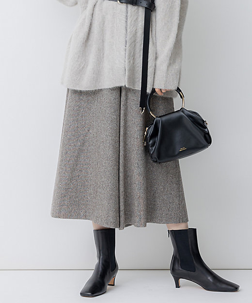 シルクネップツイード ガウチョパンツ（PRWOSW0510） | 23区