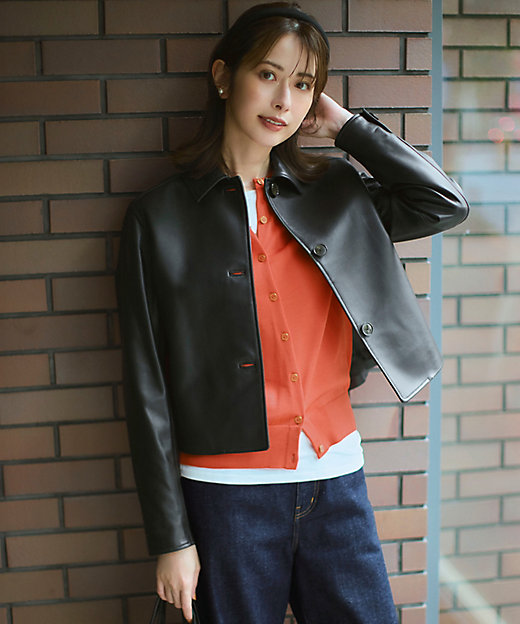 Zelal MOTOMACHI ラムレザー ライダース 15号 2XL 黒 Zelal MOTOMACHI