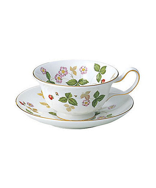 ワイルド ストロベリー ティーカップ＆ソーサー （ピオニー