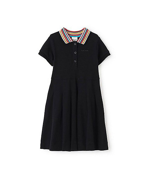 シグネチャーストライプ襟ストライプワンピース 4153353 | Paul