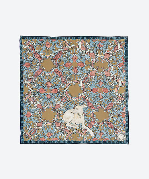 シルクツイルプリントスカーフ | SWASH LONDON/スウォッシュ ロンドン
