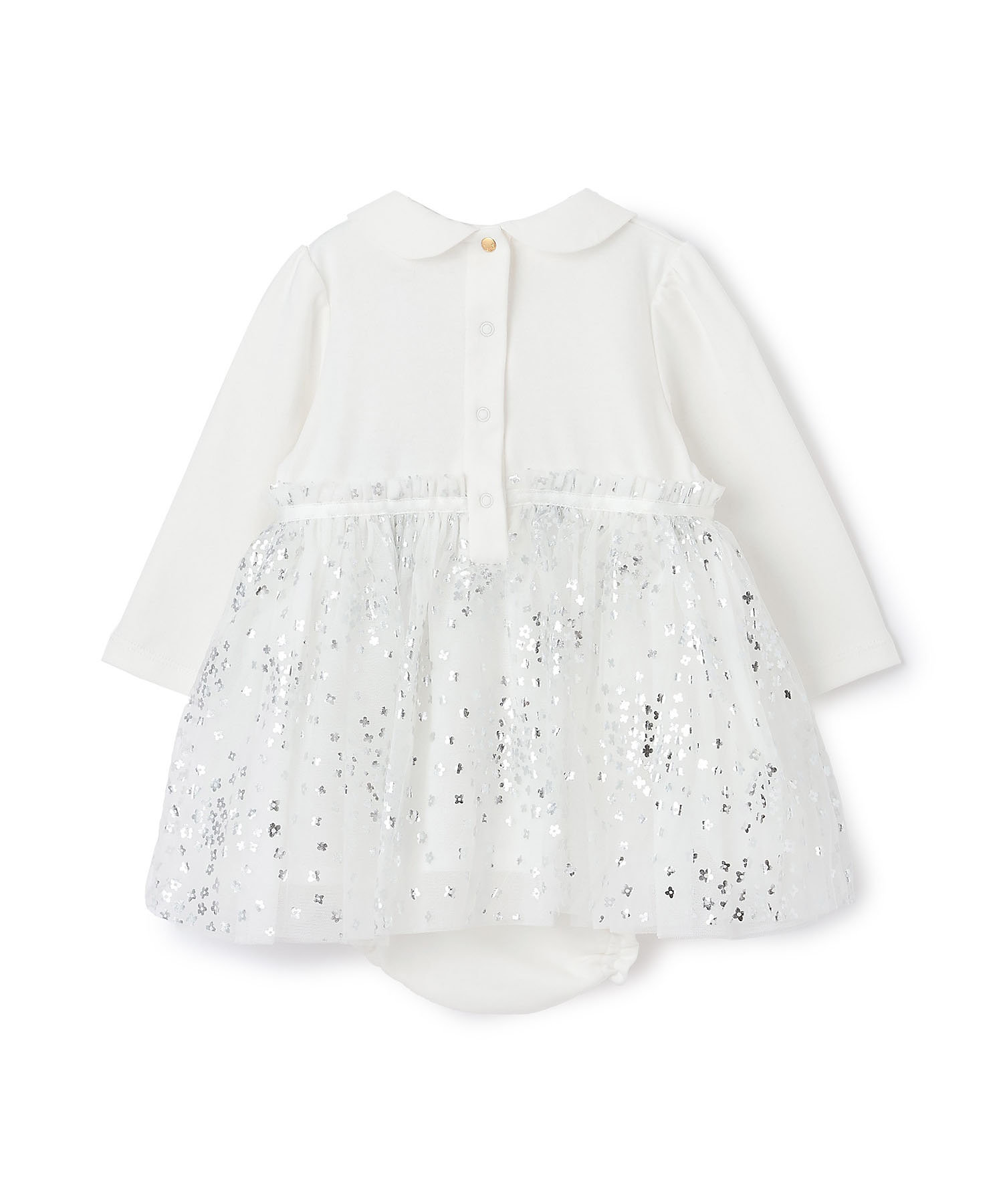 フラワードットチュールドッキングワンピース 8554501 | KATE