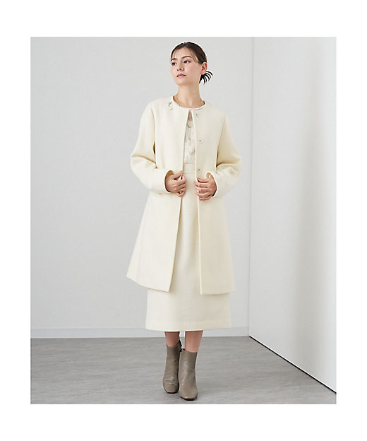 ラムビーバーAラインコート | ANAYI/アナイ | 三越伊勢丹オンライン