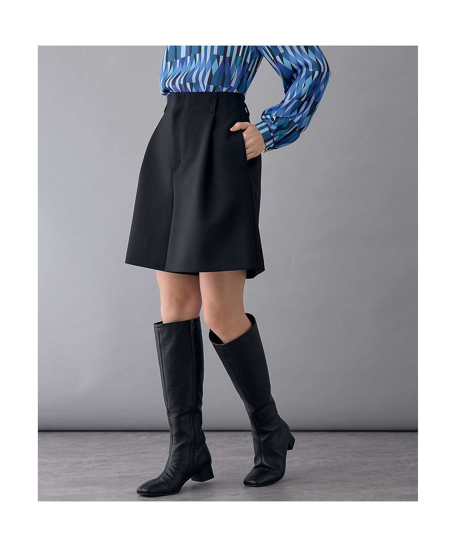 ストレッチウールキュロットパンツ | ANAYI/アナイ | 三越伊勢丹