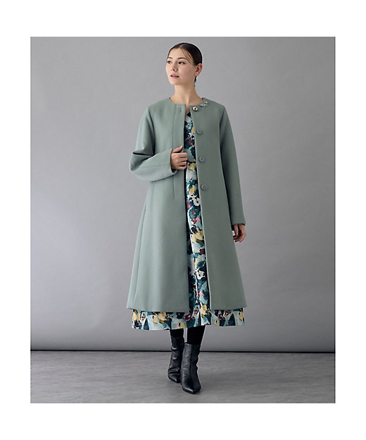 シャルムビーバークルーコート | ANAYI/アナイ | 三越伊勢丹オンライン