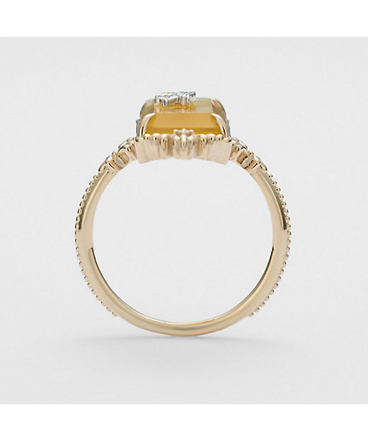 K10シトリンリング | agete/アガット | 三越伊勢丹オンラインストア