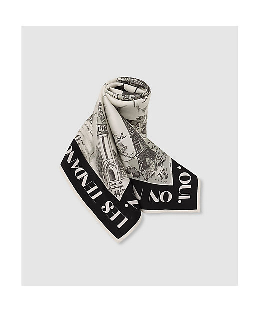 マッププリントスカーフ | allureville (Women)/アルアバイル | 三越