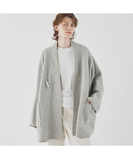 ラムズウール ガウンジャケット | GALERIE VIE (Women)/ギャルリー