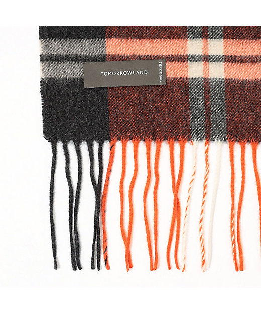 TOMORROWLAND チェック カシミヤストール | maison