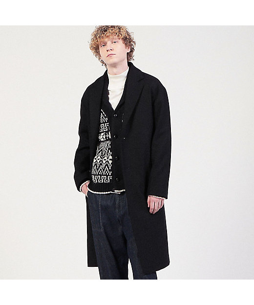 HEVO CISTERNINO ウールナイロン シングルチェスター