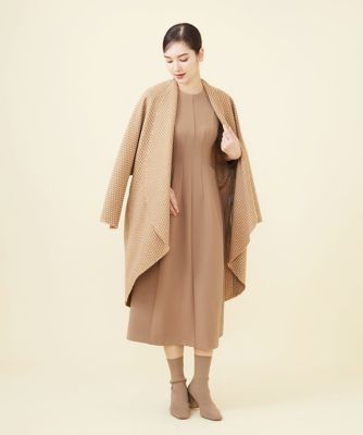 切り替えジョーゼットジャージードレス | Sybilla (Women)/シビラ