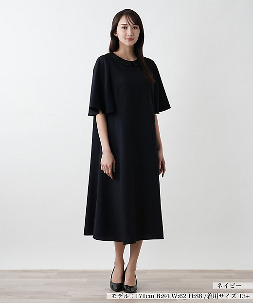 店舗人気】襟付きワンピース | Leilian plus house (Women/大きい