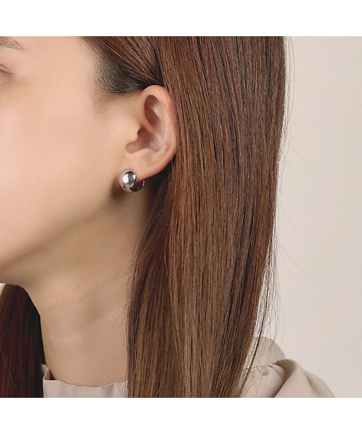 エシカル ボール シルバーキャッチレス ピアス PVSA2821 RG