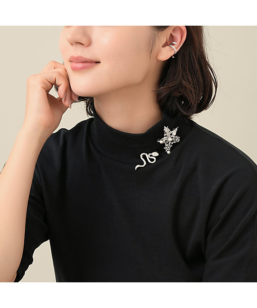 雪の結晶 星 ブローチ VBMV4786 PF | VENDOME BOUTIQUE