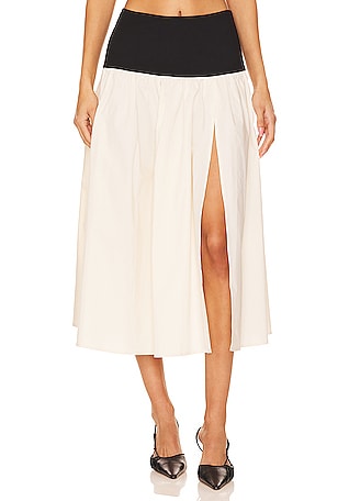 x Anja Dujakovi? Mac Midi Skirt | Lovers + Friends