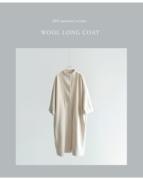 evam eva エヴァムエヴァ ウール ロング コート e253t209 | iroma