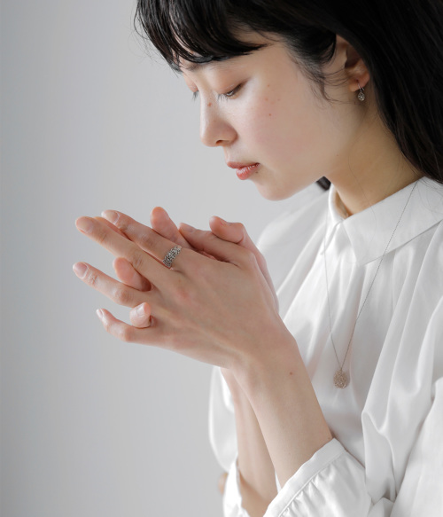 noguchi BIJOUX ノグチ ホワイトダイヤモンド リング nn1224 | iroma