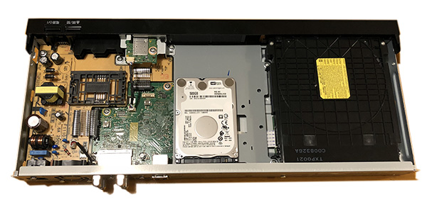 ブルーレイレコーダーDMR-BRT530を分解 | IT-Conのラウンジ