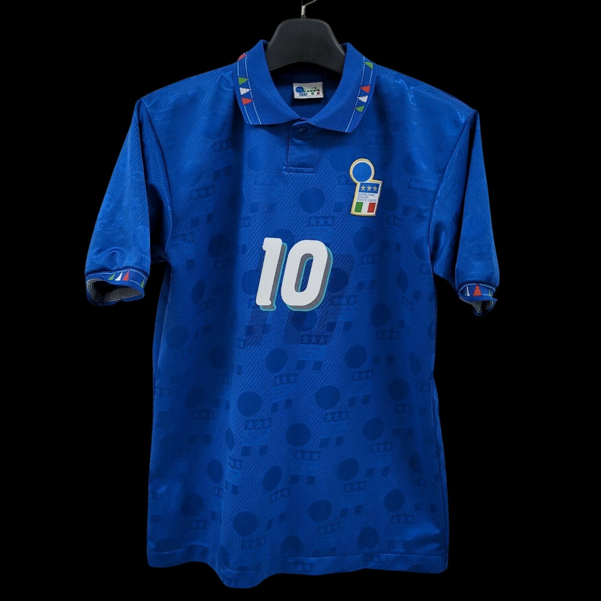 94/95 Italy Home Jersey Baggio | Italy Baggio Shirt | Itasport