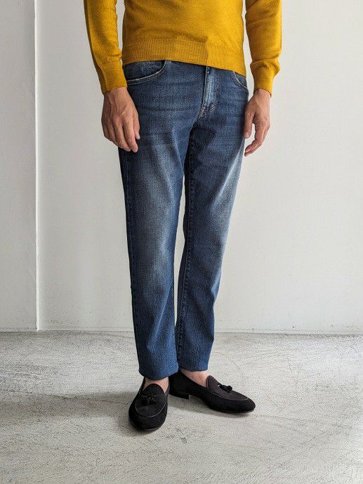 YCHAI イカイ デニム ROBUSTO(ロブスト） NAVY | ITAL STYLE WEAR