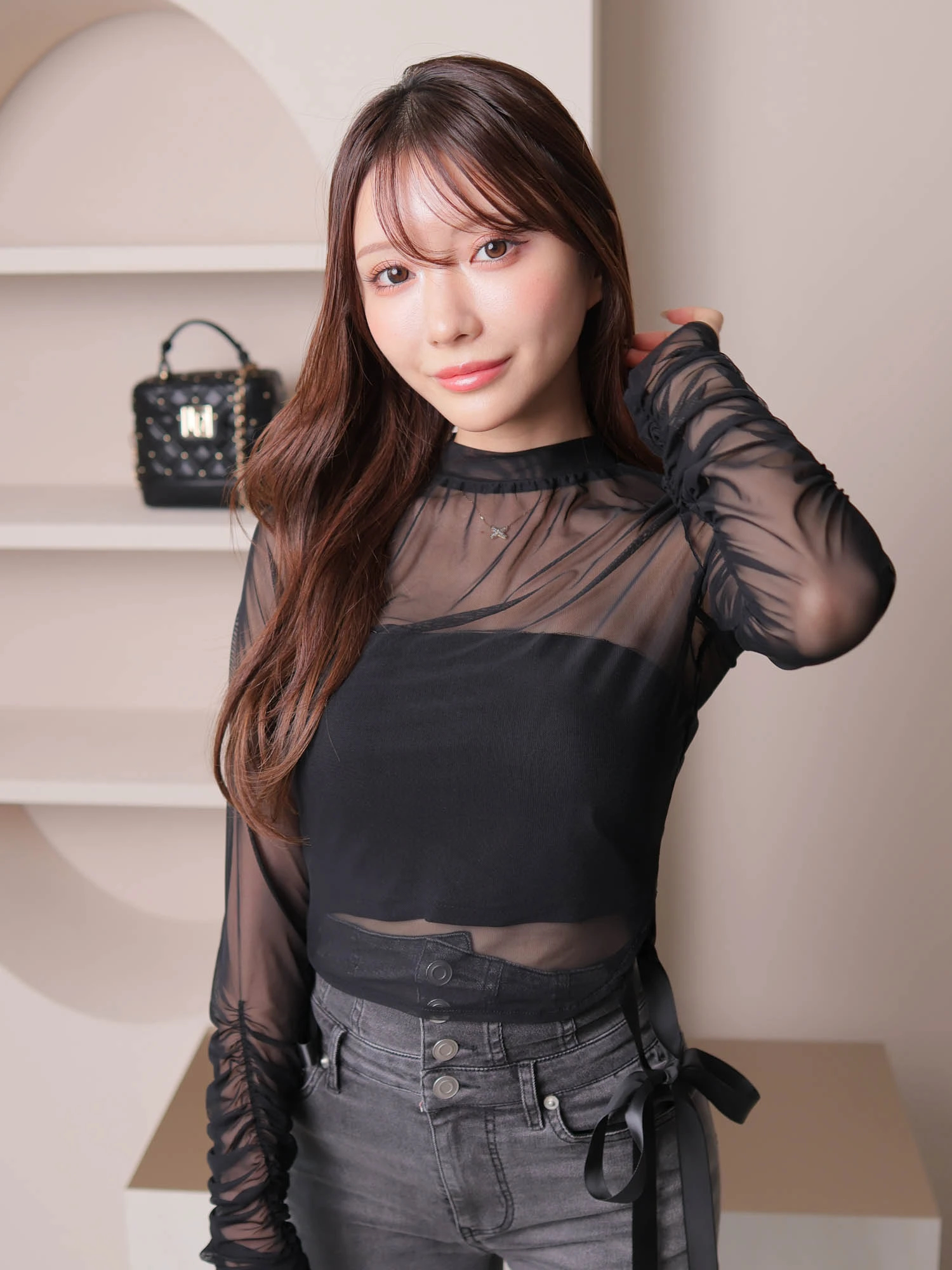 LIP SERVICE（リップサービス）｜ ベアSETサイドリボンチュール