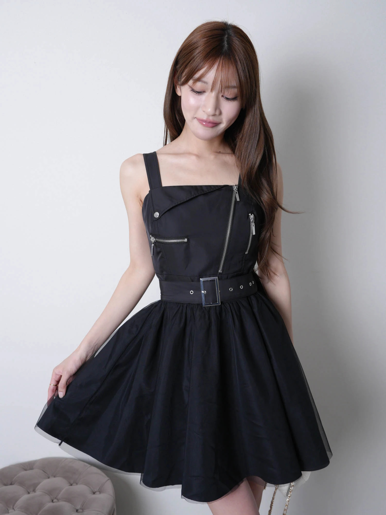 LIP SERVICE（リップサービス）｜ チュールフレアジャンスカワンピース